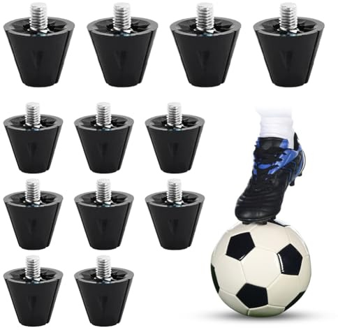 Lot de 12 crampons de rechange en métal pour chaussures de football de 11 mm et 13 mm