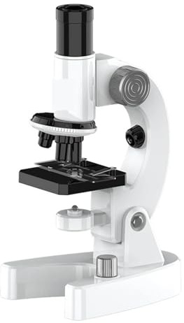 Mikroskop, 200X-1200X Biologiskt kikarsikte Med kikarsiktesskivor for Vuxna Elever Kikarsikte for Skolabb Hemundervisning,Labb- och vetenskapliga produkter
