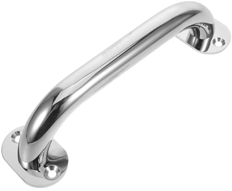 Ciieeo Asa de Ducha de Acero Inoxidable 304 Antideslizante para Barco 200Mm Pasamanos de Seguridad Marina para Bañeras y Yates Barra de Sujeción Resistente al Agua Salada