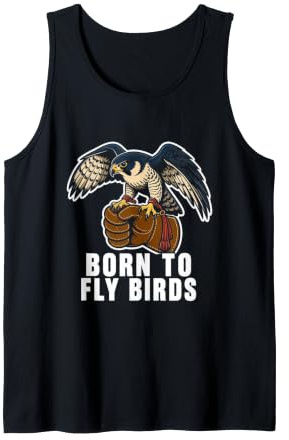 Falknerei Hawk Trainer Vintage Distressed Raptor Identity Tank Top