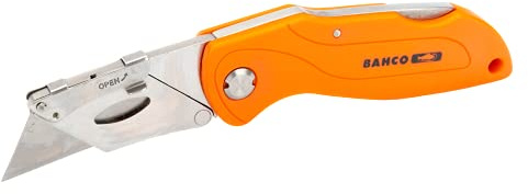 Bahco KGSU-01 Good Sports Utility Knife- Orange, 148 mm | Stainless-steel blade | Foldable