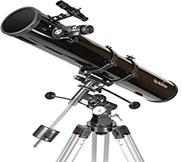 SkyWatcher Newton Teleskop 114/900 mit EQ1 Äquatorialhalterung, Schwarz