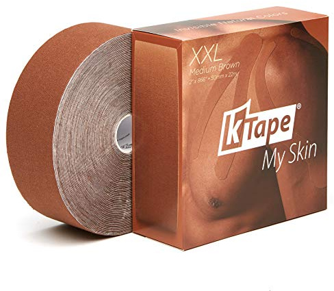K-Tape® My Skin Medium Brown XXL (Bulk Rolle, 5cm x 22m)