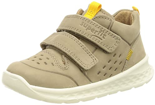 Superfit flickor Breeze lära-gå-sko, Beige gul 4000, 23 EU