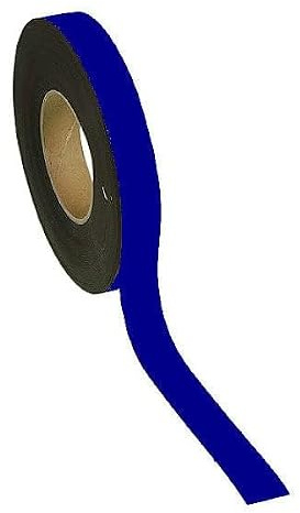 Inwell - Magnetband 50 mm in Farbe Blau auf Rol - 10 meter | NICHT Selbstklebend, Stark magnetisch, Magnetstreifen