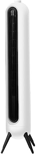 QWPYDXN Ventilador De Pie Oscilante Ventilador de torre de 3 configuraciones de velocidad, ventilador de pie con base de tres garras, ventilador oscilante sin aspas para el hogar Temporizador 9H