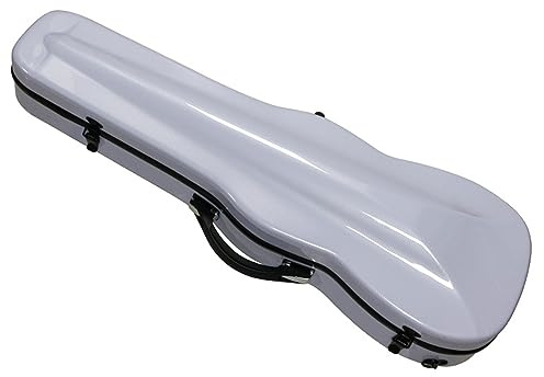 ZoRHac Geigenkoffer, voller Größe, Leichter, robuster Geigen-Hartschalenkoffer, tragbar, aus Verbundkarbonfaser-Geigen-Hartschalenkoffer mit integriertem Hygrometer(Size:3/4)