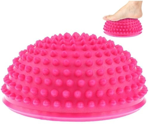Zghhc Igel Balance Pod Stabilität Balance Trainer Halbe Spiky Fitness Domes Für Kinder Erwachsene Sport Fußmassage Muskel Balancierende Übungsball