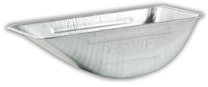 Briconess.com Vasca per carriola zincata bordata 80 lt