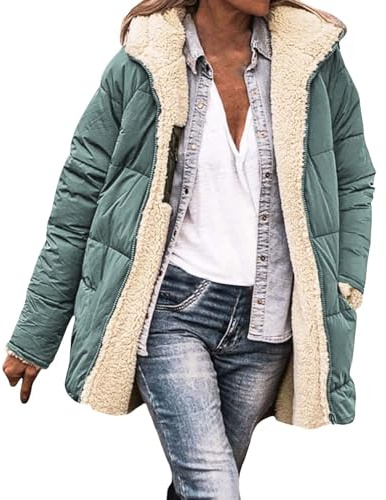Black of Friday Weihnachten Winterjacken Für Damen Kurz Damen Strickjacke Schwarz Mädchen Wintermantel 140 Trenchcoat Damen Blau Kurz Schwarzer Damenmantel Jagdweste Damen Damen Mode Sale Sale