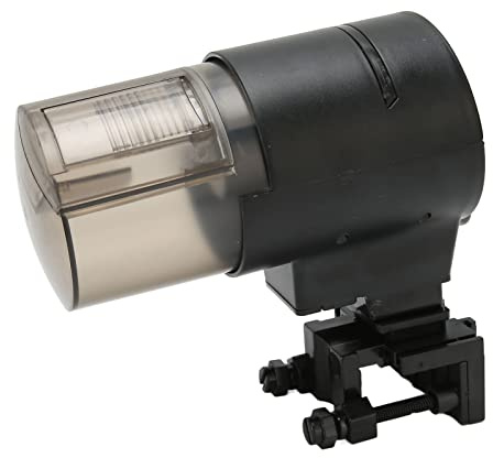 ZAICOLER Automatischer Fischfuttermittel, Wiederaufladbare Timer -Fischfuttermittel mit USB -Ladekabel Fischnahrungsmittel Spender Fischfutterautomatisch Spender Fischfutter Urlaub Feeder für