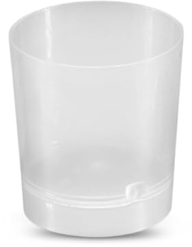PARENCE.- Lot de 36 Verres à Shot 30ml Réutilisables – Gobelets en Plastique Rigide PP Sans BPA | Verres à Liqueur Transparent Résistants | Réutilisables