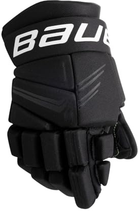 Bauer X II Eishockey Handschuhe Junior schwarz 11 schwarz