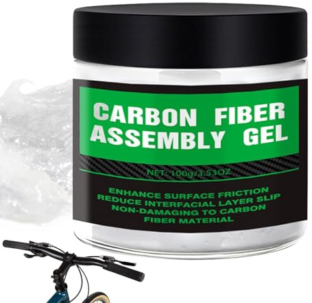 Fahrrad Carbon Montagepaste - Erhöht die Haftung und verhindert Festrosten - Fahrrad Carbon Haftgel,Mountainbike Rennrad Trekking Herren Damen