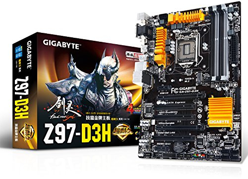 Gigabyte 1150 GBT Z97-D3H Scheda Madre, Nero