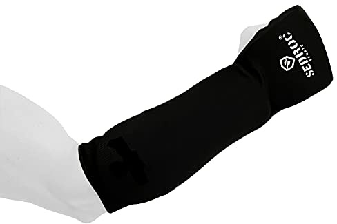 Sedroc Fist and Forearm Guards Padded Arm Sleeves with Knuckle Protection - Pair (Small - 13 long)