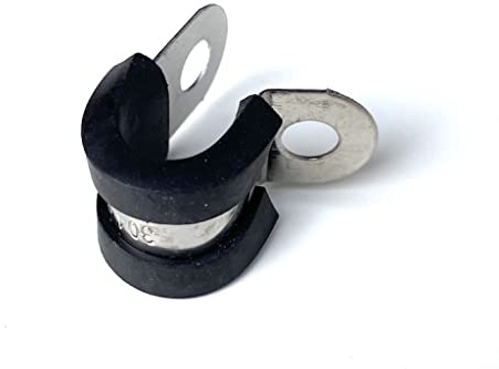 Kabelführung Kabelschelle Rohrschelle Halterungsschelle 8mm – Universal Halter passend für Tachowelle, Bremsleitung, Stromkabel und mehr