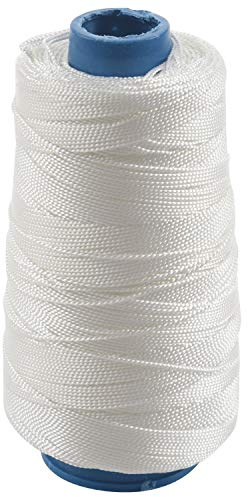 Yumin 400m 80lbs Nylon Twisted Bowstring Thread Fishing String Sewing Cord Kite Line, White