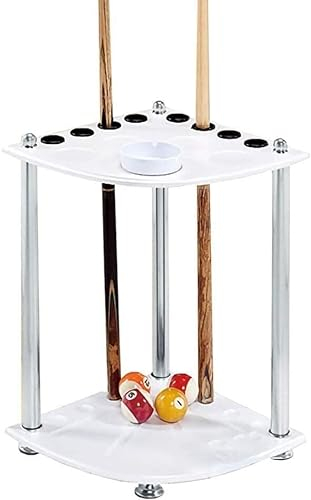 Queue-Regal aus Holz, für 8 Queues, leicht zu bewegen und zu positionieren, Billardzubehör, Pool-Queue-Rack