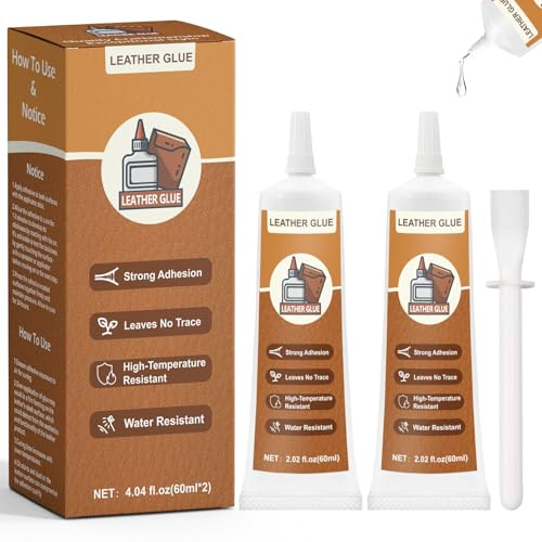 WAN2TLK Colla per pelle extra forte, 120 ml, adesivo permanente trasparente lavabile, per incollare pelle e materiali diversi