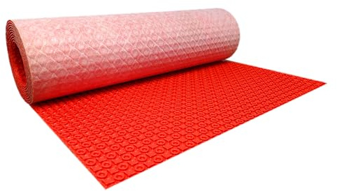 LuxHeat Prova Flex-Heat Uncoupling Membrane 90 sqft, Made for Under Tile Floor Heating System, Floor Underlayment with Moisture Barrier, Holds Underfloor Heating Wire, Flooring Underlayment Padding