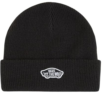 Vans Clipped Cuff II Beanie-B, Schwarz, Einheitsgröße, Schwarz, Einheitsgröße