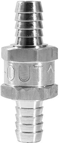 Clapet anti-retour en aluminium jetable pour essence 12 mm