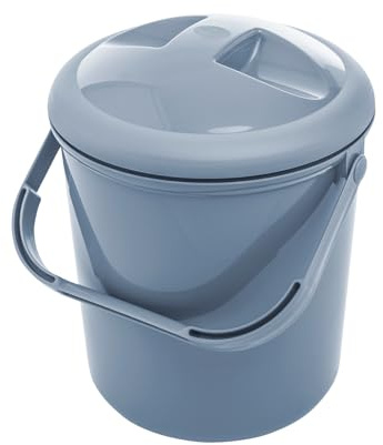 Rotho Babydesign Bella Bambina nappy pail - Odour-proof nappy bin made of recycled plastic, hygienic & environmentally friendly - space-saving & easy to clean, ideal for baby rooms