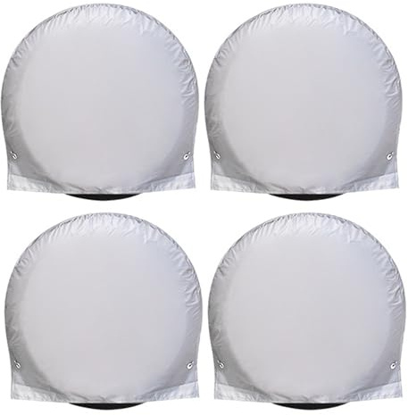 Lerpwige Sac de pneu robuste - Construction résistante aux intempéries - Pour pneus de voiture - 65 cm - Pour remorque et