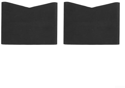 Drum Block Set for Jazz Drums, 2PCS Non Slip Solution for Hi Hat and For Double Kick Pedals, EVA Construction