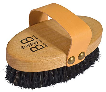 Redecker 617013 Massagebürste Body Ionic, Klosterbürste