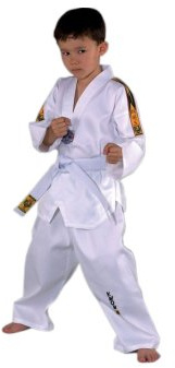 Kwon 551005 Tiger - Quimono de Taekwondo para niño Talla:100 cm