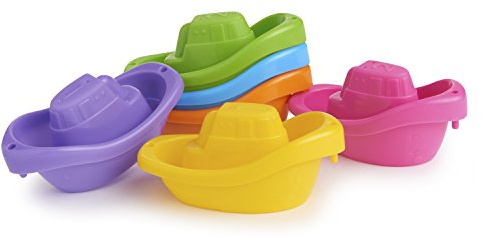Munchkin® Little Boat Train Bath Toy, Fun for Babies and Toddlers, 6 Piece Set