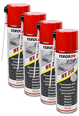 4X TEROSON WX Multi-Wax-Spray - Korrosionsschutz-Spray 795890 500 ml