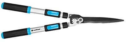 Cellfast Tagliasiepi telescopico IDEALTM a Due Mani, per Tagliare arbusti, Piccoli Alberi e siepi, Lama da 20 cm con Rivestimento Antiaderente, Manici in Alluminio, 40-400