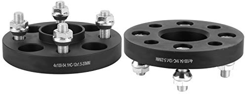 1 Pair Wheel Spacers 4x100, Practical Automobile Aluminum Wheel Spacer with Studs for MX5 Mk1 or Mk2