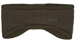 Sterntaler Baby Jungen Stirnband Baby Melange Winter-Stirnband - Baby Stirnband, Kopfband Baby - gefüttert mit Microfleece - dunkelgrün, 53