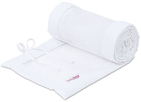 babybay Nestchen Mesh-Piqué für Modell Boxspring XXL, weiß