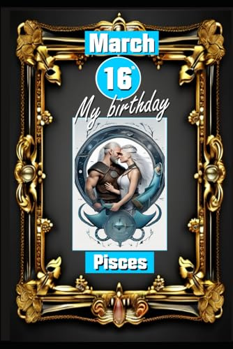 March 16th, my birthday: Born under the sign of Pisces, exploring my attributes and character traits, strengths and weaknesses, alongside the ... events (Birthday books with zodiac signs)
