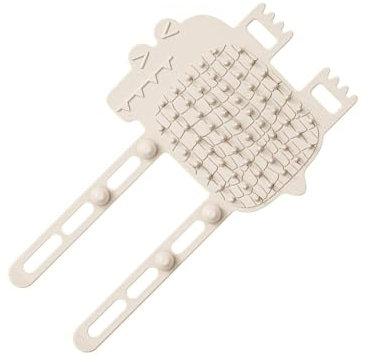 Katzeneckenpflege, Silikon-Wand-Eckenkratzer, platzsparende Katzenbürste, weiche Katzenbürste für Tischbeine, Türspalte