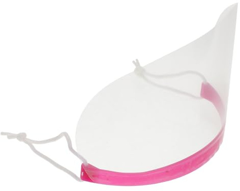 Healvian Haarschnitt Gesichtsmaske Transparent Schnittschutz Augenschutz Einweg Friseurzubehör Für Salon Heimgebrauch
