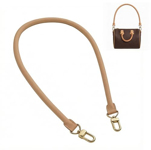 banbeln Leather Replacement Straps Length 70cm Fit For Speedy Soft 30 Bag Strap (Beeswax)