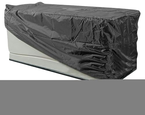 manhegari Cubiertas Impermeables Para Cajas,Funda Protectora Antidesgaste | Cubierta para Contenedor de Exterior Apto Todo Clima Terraza Jardín Garaje Patio Camping RV Balcón Embarcadero
