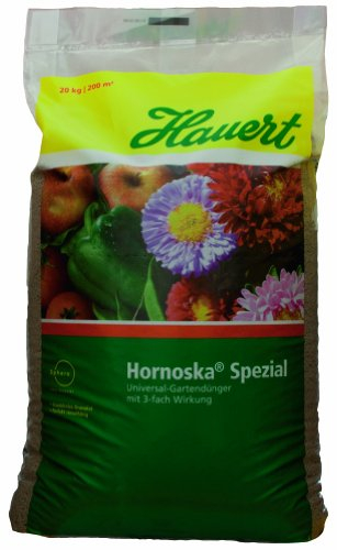 Hauert HBG Dünger 802420 Hornoska Spezial Universal Gartendünger 20 kg