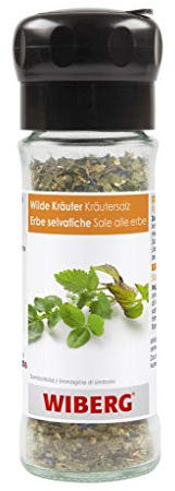 Wiberg Wilde Kräuter Gewürzsalz Mühle 62g