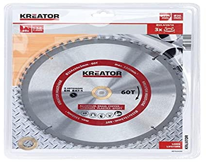 KREATOR KRT020505 KRT020505 Sierra Disco Multi usos 254mm60d