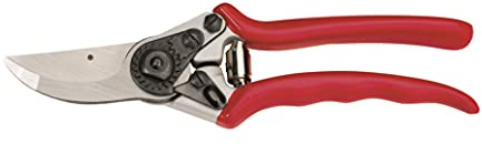 Tijera de Poda a Una Mano Pruning J465 - Ajuste Manual - Corte Bypass para Trabajos de Precisión - Resistente y Muy Ligera - Tijera de Jardinería Fabricada en Aluminio Reforzado - Altuna | Cuerpo forjado en acero, sistema de amortiguación, diseño ergonómico y mayor control en cada corte