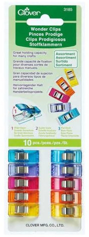 Wonder Clips-Assorted Colors 10/Pkg