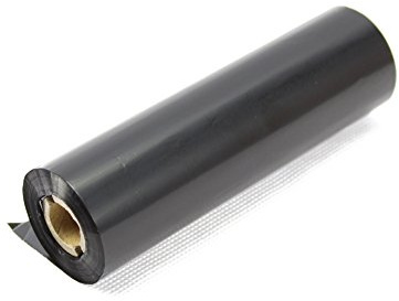 Thermo-Transferbänder, 110 mm x 74 m, Schwarz, Wachsharzband, 6 Stück für Zebra Desktop-Drucker