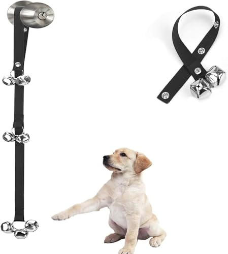 Luckyiren Hundeglocken für Türknauf/Töpfchentraining/Hundeglocken für Welpen, Hunde, Katzen, für Hundeliebhaber, Premium-Qualität